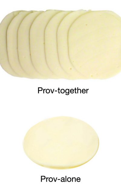 provolone joke: prov-together and prov-alone